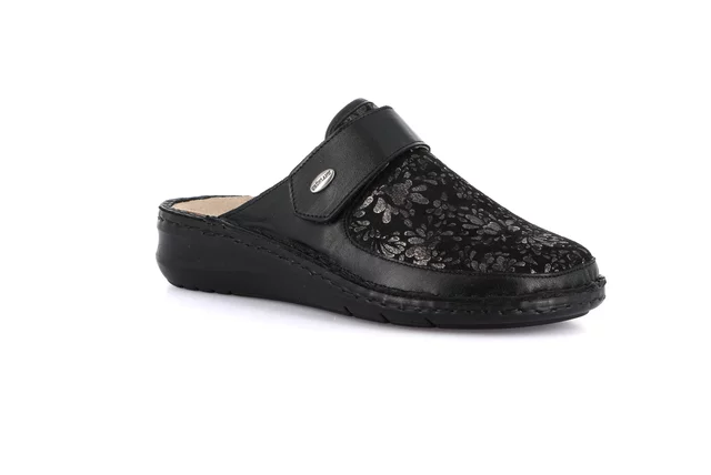 Closed toe comfort slipper | DAMI CE0260 - black