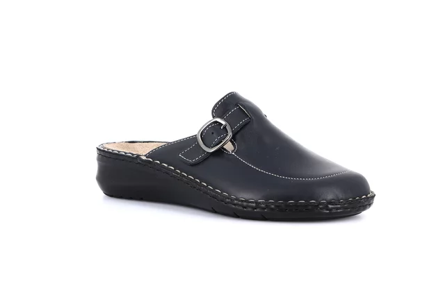 Closed toe comfort slipper | DAMI CE0261 - blue