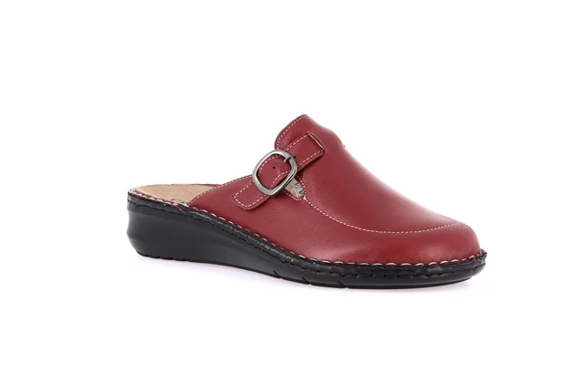 Closed toe comfort slipper | DAMI CE0261 - RUBINO | Grünland