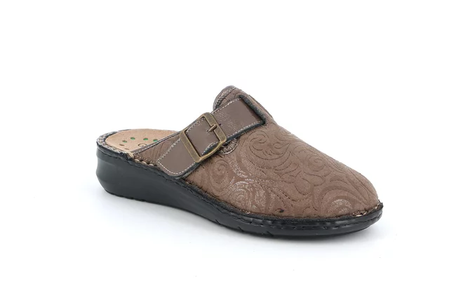 Comfort slipper | DAMI CE0268 - TAUPE | Grünland