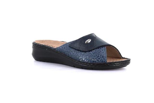 Comfort slipper in leather | DAMI CE0452 - AVIO | Grünland