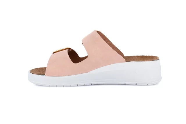 Ciabatta comfort con leggera zeppa | DIDA CE0461 - TAUPE | Grünland