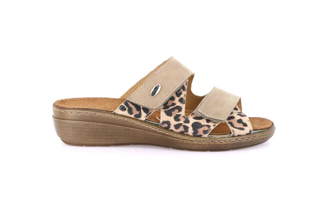 Comfort slipper with animalier upper | ESSI CE0494 - CORDA | Grünland