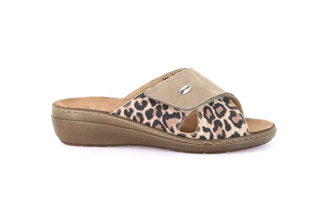 Comfort slipper with animalier upper | ESSI CE0495 - CORDA | Grünland