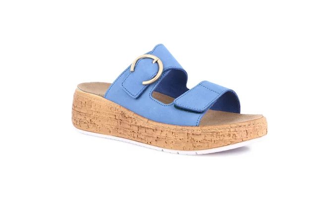 Ciabatta doppia fascia regolabile | DAST CE0607 - jeans