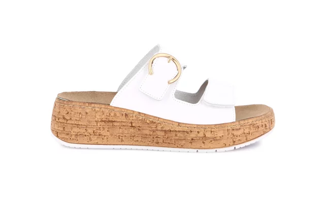 Ciabatta doppia fascia regolabile | DAST CE0608 - BIANCO | Grünland