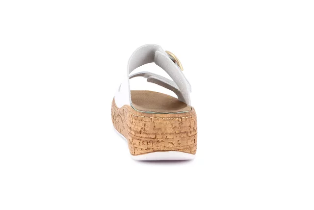 Ciabatta doppia fascia regolabile | DAST CE0608 - BIANCO | Grünland