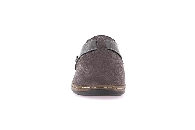 Closed toe comfort slipper | DASA CE0764 - GREY | Grünland