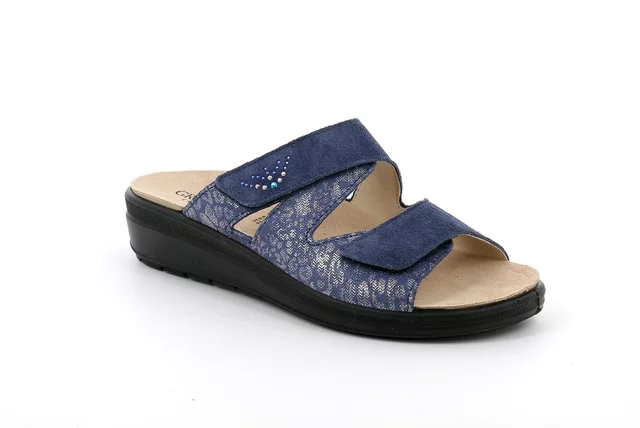Komfort-Sandale | DABY CE0901 - BLAU | Grünland