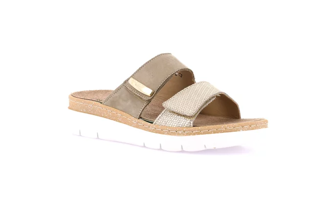 Komfort-Sandalen mit Keilabsatz | MOLL CE1015 - corda