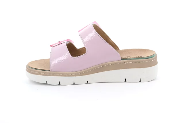 Komfort-Sandalen mit Keilabsatz | MOLL CE1019 - GLICINE | Grünland