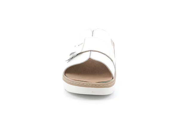 Komfort-Sandalen mit Keilabsatz | MOLL CE1020 - GHIACCIO | Grünland