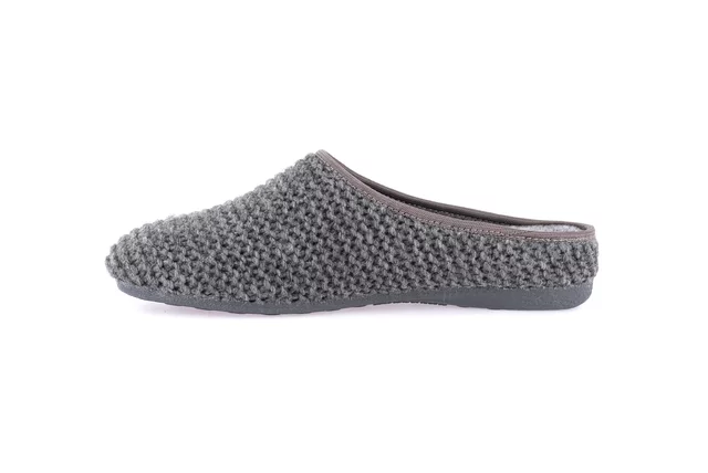 Knitted slipper | ADRI CI0856 - GREY | Grünland