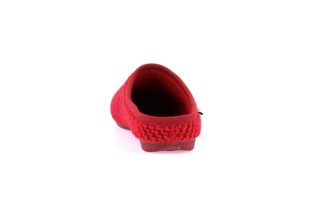 Knitted slipper | ADRI CI0856 - RED | Grünland