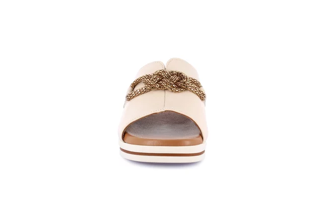 Ciabatta con leggera zeppa | FIDE CI0880 - BEIGE | Grünland