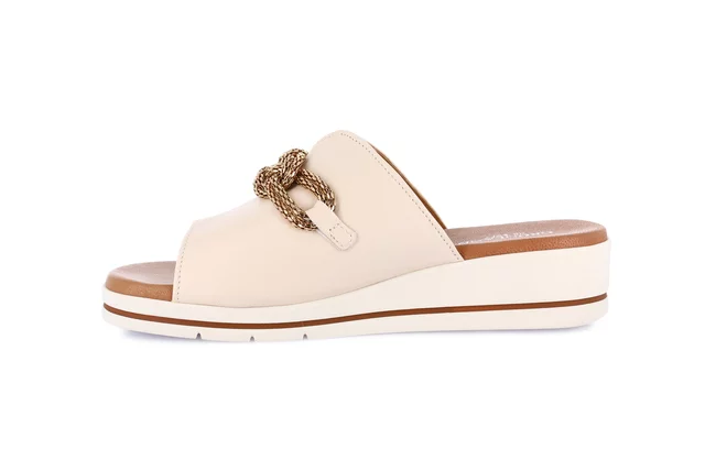 Ciabatta con leggera zeppa | FIDE CI0880 - BEIGE | Grünland