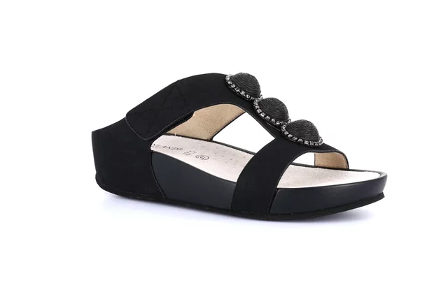 Ciabatta super ammortizzante | DIRA CI0881 - nero