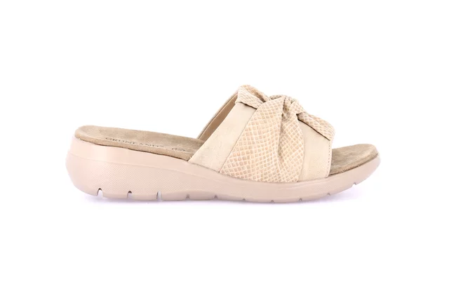 Sportlich-schick Sandale | DEMA CI0883 - BEIGE | Grünland