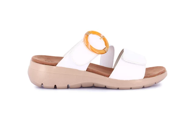 Ciabatta sporty-chic | DEMA CI0885 - BIANCO | Grünland
