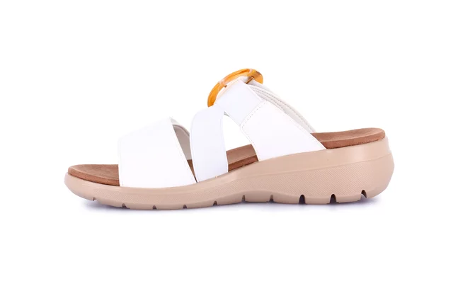 Ciabatta sporty-chic | DEMA CI0885 - BIANCO | Grünland