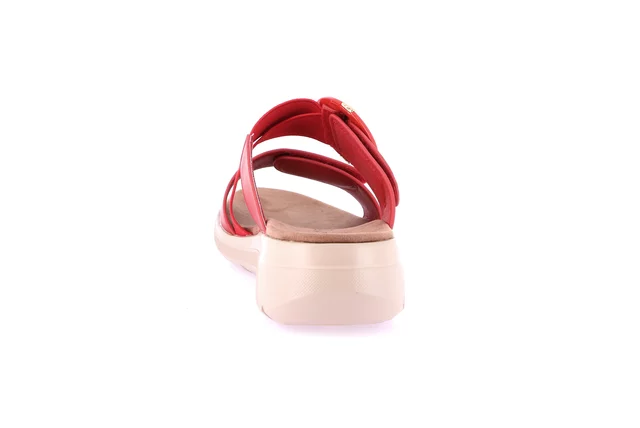 Ciabatta sporty-chic | DEMA CI0885 - ROSSO | Grünland