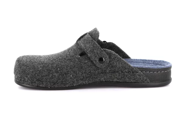 Felt winter slipper | REPS CI1016 - ANTRACITE-INDACO | Grünland