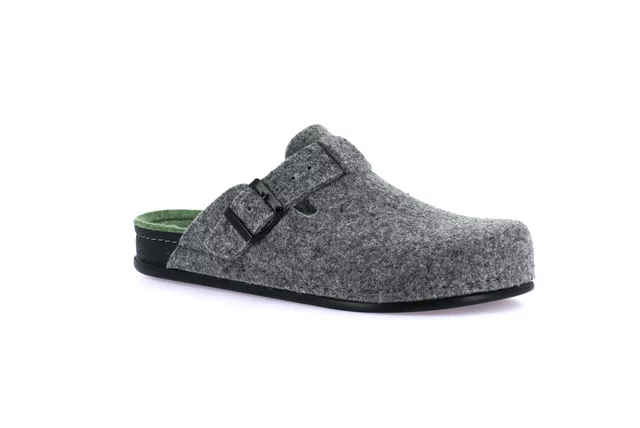 Winterslipper aus Filz | REPS CI1016 - grigio verde