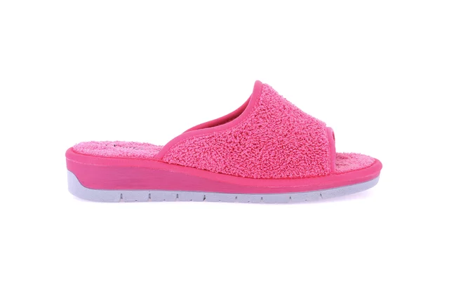 Open toe terry cloth slipper | DOLA CI1317 - FUXIA | Grünland