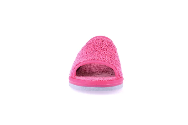 Open toe terry cloth slipper | DOLA CI1317 - FUXIA | Grünland