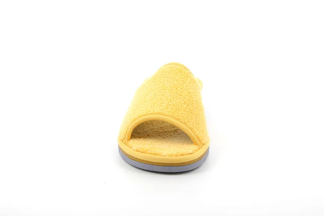 Open toe terry cloth slipper | DOLA CI1317 - YELLOW | Grünland