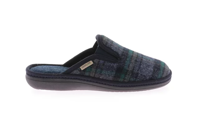 Slipper mit Tartan-Motiv | EBRO CI1807 - BOSCO-MULTI | Grünland