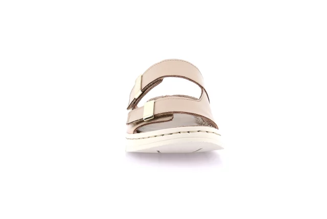 Comfort slipper with a sporty style | GITA CI1837 - TAUPE | Grünland