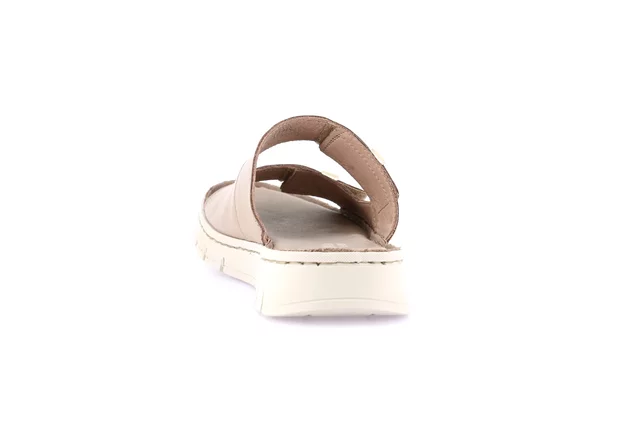 Comfort slipper with a sporty style | GITA CI1837 - TAUPE | Grünland