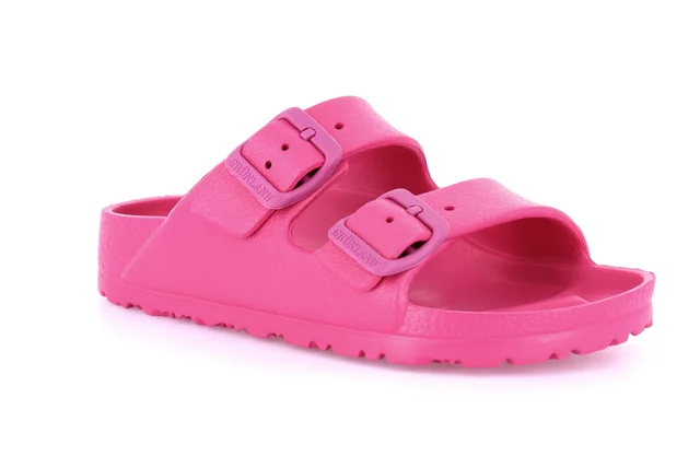 Double buckle EVA slipper | KUBE CI1886 - fuxia