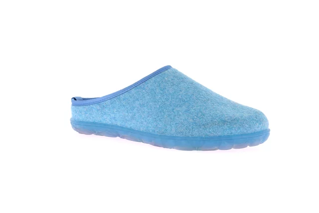 Recycled felt slipper | KIKO CI1904 - sky