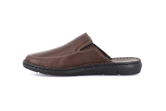 Men's slipper with H fit | EBRO CI2517 - TESTA DI MORO | Grünland