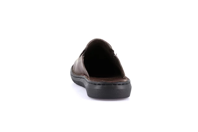 Men's slipper with H fit | EBRO CI2517 - TESTA DI MORO | Grünland