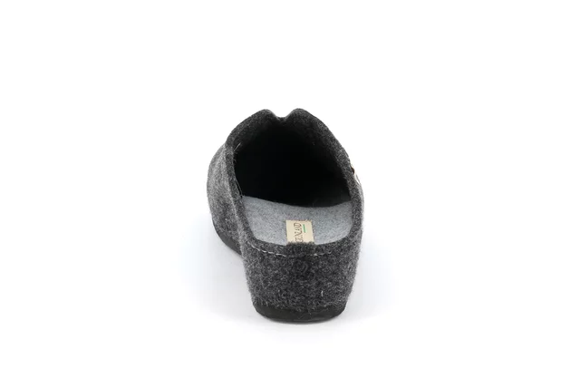 Winter slipper with wedge | GABY CI2566 - ANTRACITE | Grünland