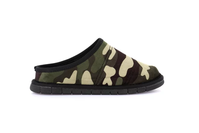 Camouflage Pantoffel | FIMO CI2583 - KAKI-MILITARE | Grünland Junior