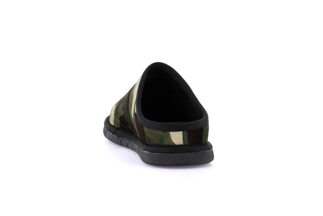 Camouflage Pantoffel | FIMO CI2583 - KAKI-MILITARE | Grünland Junior