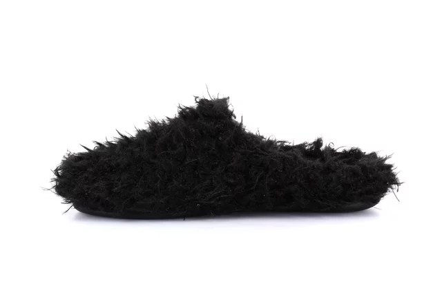 Ciabatta peluche | GAGA CI2588 - NERO | Grünland