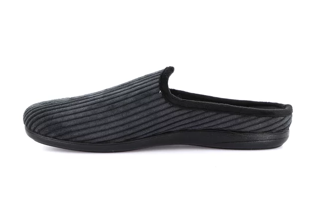 Corduroy slipper | GAFO CI2595 - BLACK | Grünland