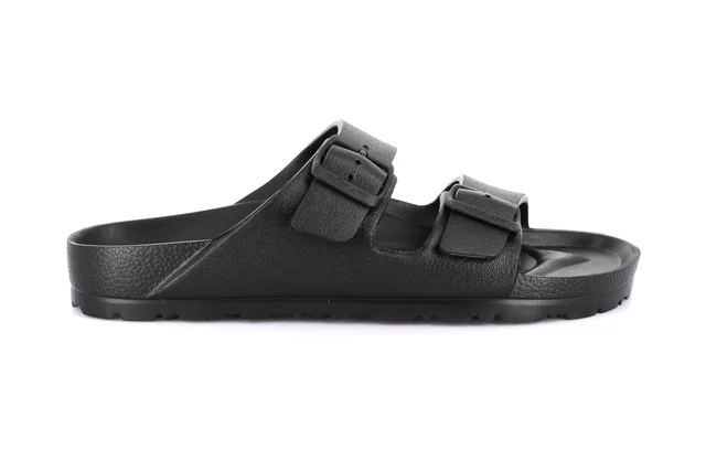 Mens' rubber slipper | DATO CI2613 - BLACK | Grünland