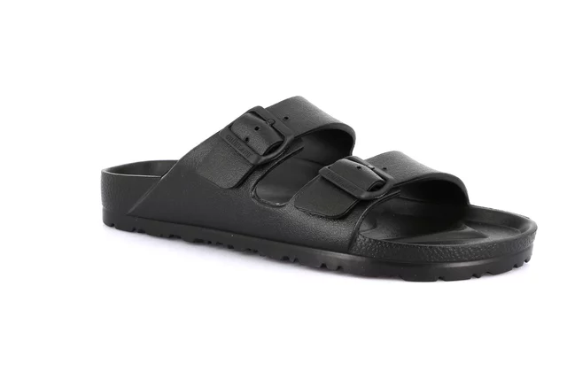 Mens' rubber slipper | DATO CI2613 - black