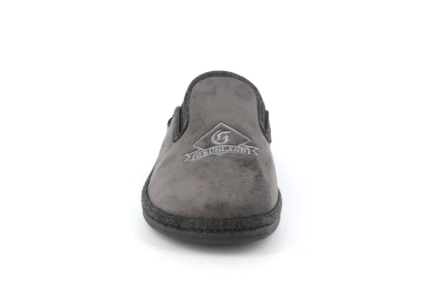 Men's slipper in fabric | ENEA CI2615 - GREY | Grünland
