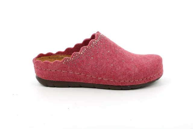 Slipper PRAU with rhinestones CI2632 - AMARENA | Grünland