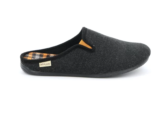 Warm men's winter slipper | ORMI CI2678 - ANTRACITE | Grünland