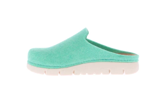 Recycled felt slipper | HATE CI2949 - MENTA | Grünland