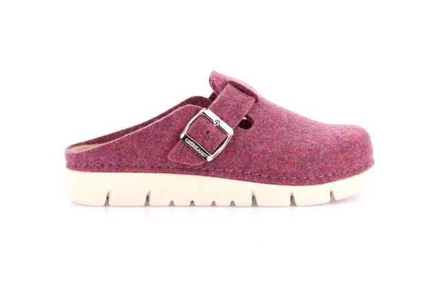 Recycled felt slipper | HATE CI2950 - VIOLETT | Grünland