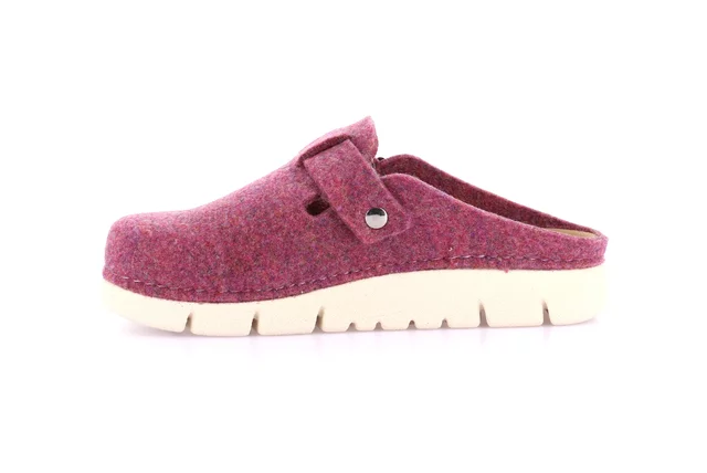 Recycled felt slipper | HATE CI2950 - VIOLETT | Grünland